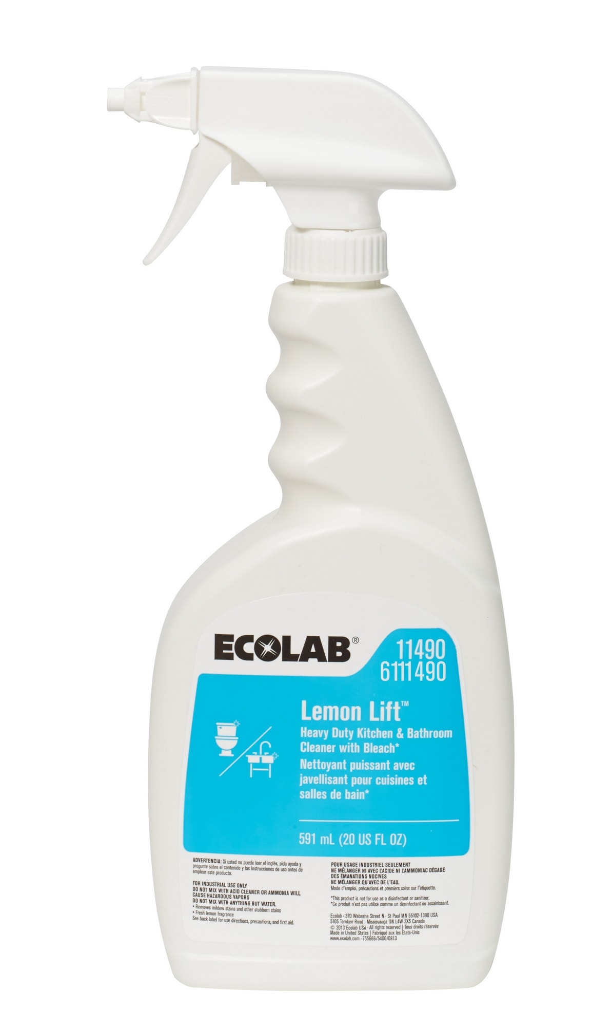 GuestSupply US | Ecolab® Lemon Lift Bathroom Cleaner with Bleach